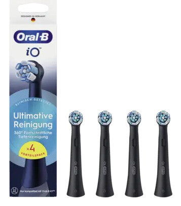 Oral-B 194969 børstehoved til elektrisk tandbørste 4 stk Sort