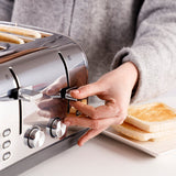 Taurus 960697000 brødrister 7 4 skive(r) 1900 W Rustfrit stål