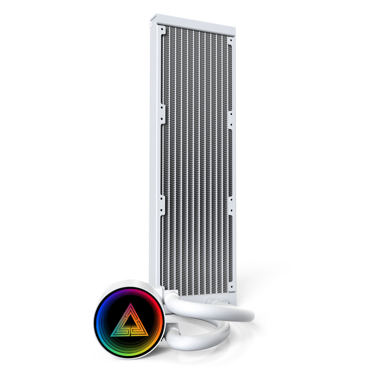 Montech LightFlow ARGB 360 Processor Alt-i-en væskekøler 12 cm Hvid 1 stk