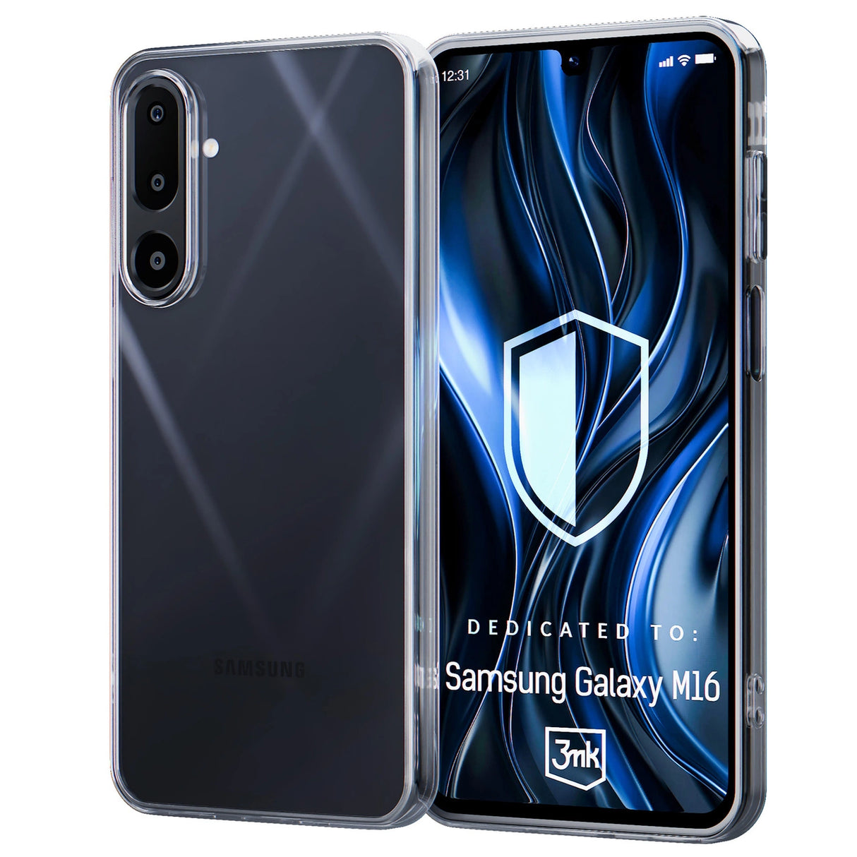 3mk Clear Case til Samsung Galaxy M16 5G - gennemsigtig