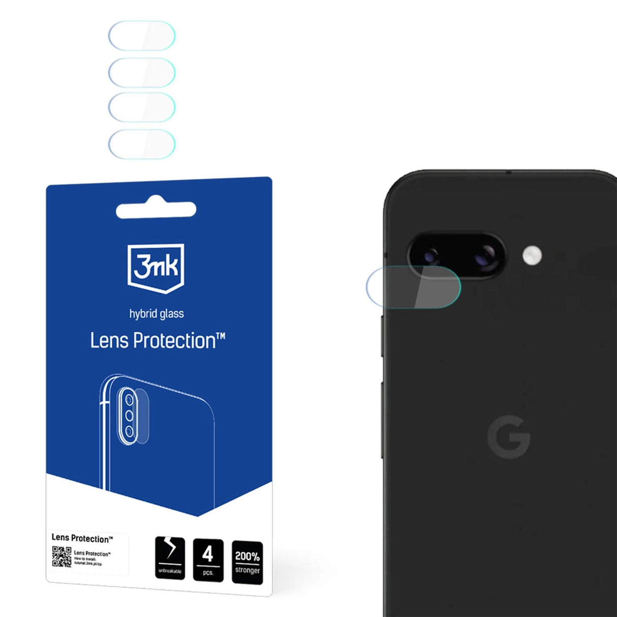 3mk Lens Protection Camera Glass til Google Pixel 9A