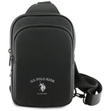 US Polo Petit Pique Crossbody Arch Phone Bag Black