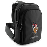 US Polo Petit Pique Crossbody Phone Bag Black