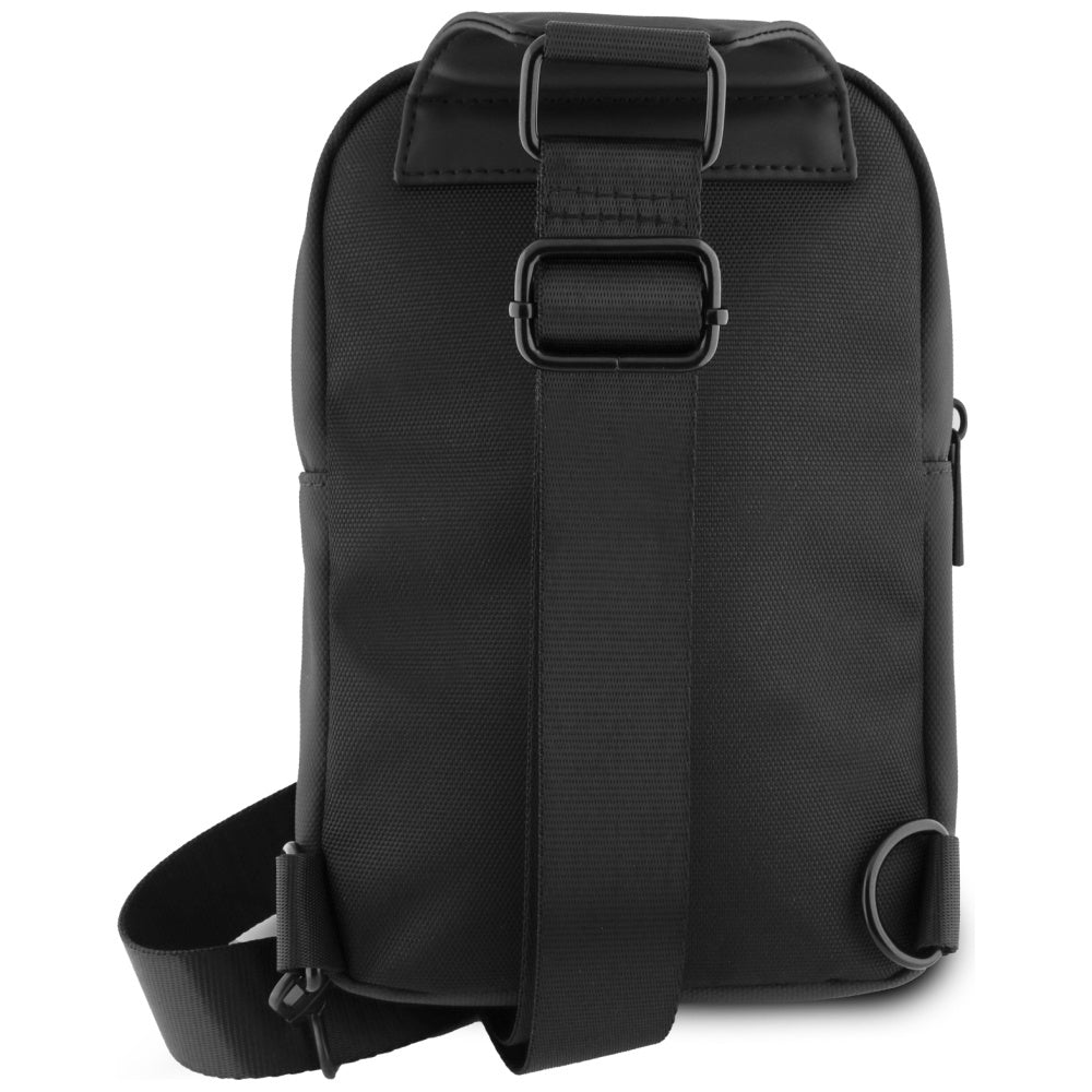 US Polo Petit Pique Crossbody Phone Bag Black