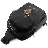 US Polo Petit Pique Crossbody Phone Bag Black