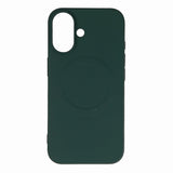 Liquid Silicone Case with MagSafe for iPhone 16e - Green