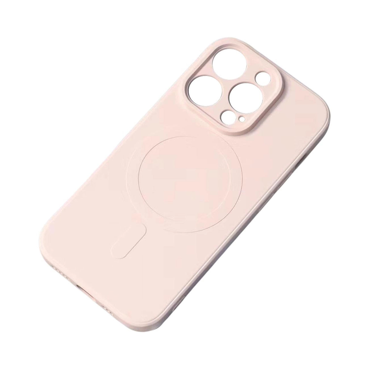 iPhone 16e silikonefoder med MagSafe - Pink