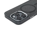 Glitter Case med MagSafe til Samsung Galaxy S25 Edge - sort