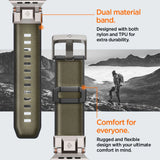 Spigen DuraPro Armor Strap til Apple Watch 44 / 45 / 46 / 49 mm - Grøn