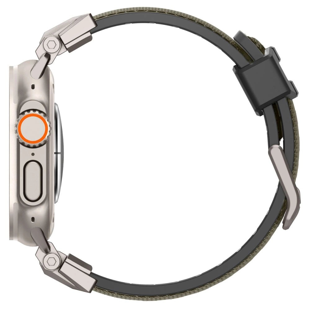 Spigen DuraPro Armor Strap til Apple Watch 44 / 45 / 46 / 49 mm - Grøn