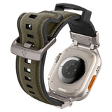 Spigen DuraPro Armor Strap til Apple Watch 44 / 45 / 46 / 49 mm - Grøn