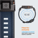 Spigen DuraPro Armor Strap til Apple Watch 44 / 45 / 46 / 49 mm - Navy Blue