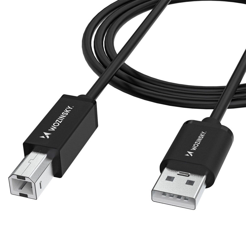 Wozinsky WKDDY3S USB-B - USB-A 480Mb/s Kabel 2m - sort