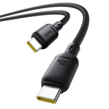 Baseusky Silky Series 100W USB-C - USB-C 1m Kabel - sort