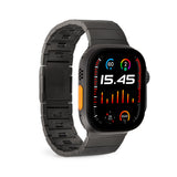 Puro TITAN Rustfrit stål Apple Watch Band 42/44/45/49mm - sort