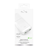 Powerbank Puro DAILY 20 PLUS 20000mAh 2x USB-A / 1x USB-C 22,5W PD AFC - hvid