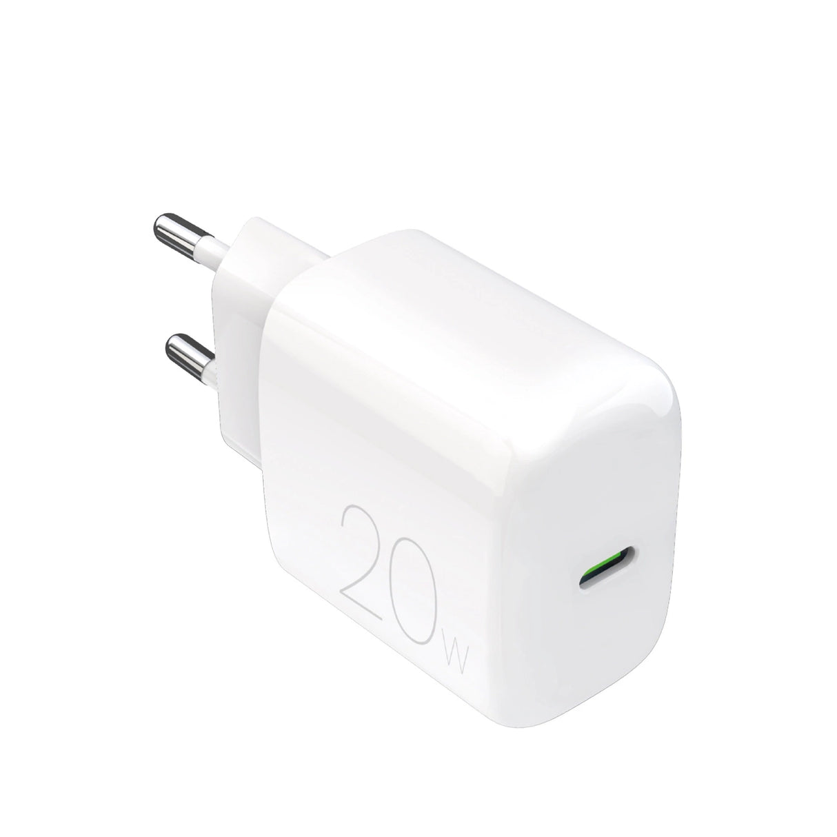 Puro PROLITE 20W USB-C vægoplader - hvid