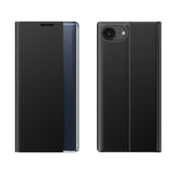 New Sleep Case iPhone 16e Flip Cover with Stand - Black