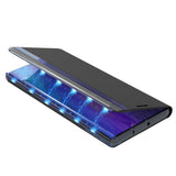 Nye Sleep Case med flap og stand til iPhone 16e / 17e - pink