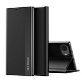 Sleep Case Pro for iPhone 16e with Flip and Stand - Black