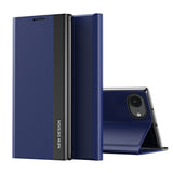 Sleep Case Pro til iPhone 16e / 17e med flap og stand - blå