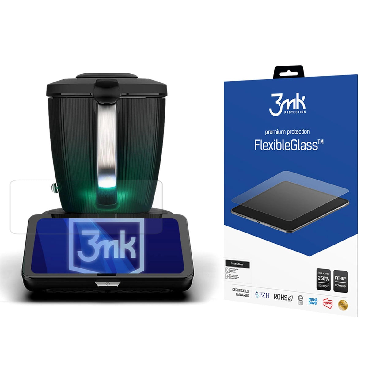 Hybridglas 3mk FlexibleGlass til Thermomix TM7