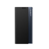 Ny Sleep Case Cover med Flip og Stand til Samsung Galaxy S25 Edge - sort