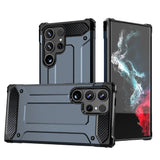 Hybrid Armor Case for Samsung Galaxy S25 Edge - Blue