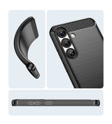 Carbon Case til Samsung Galaxy S25 Edge - sort