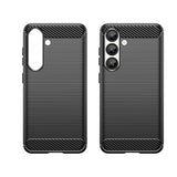 Carbon Case til Samsung Galaxy S25 Edge - sort