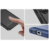 Carbon Case til Samsung Galaxy S25 Edge - sort
