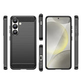 Carbon Case til Samsung Galaxy S25 Edge - sort