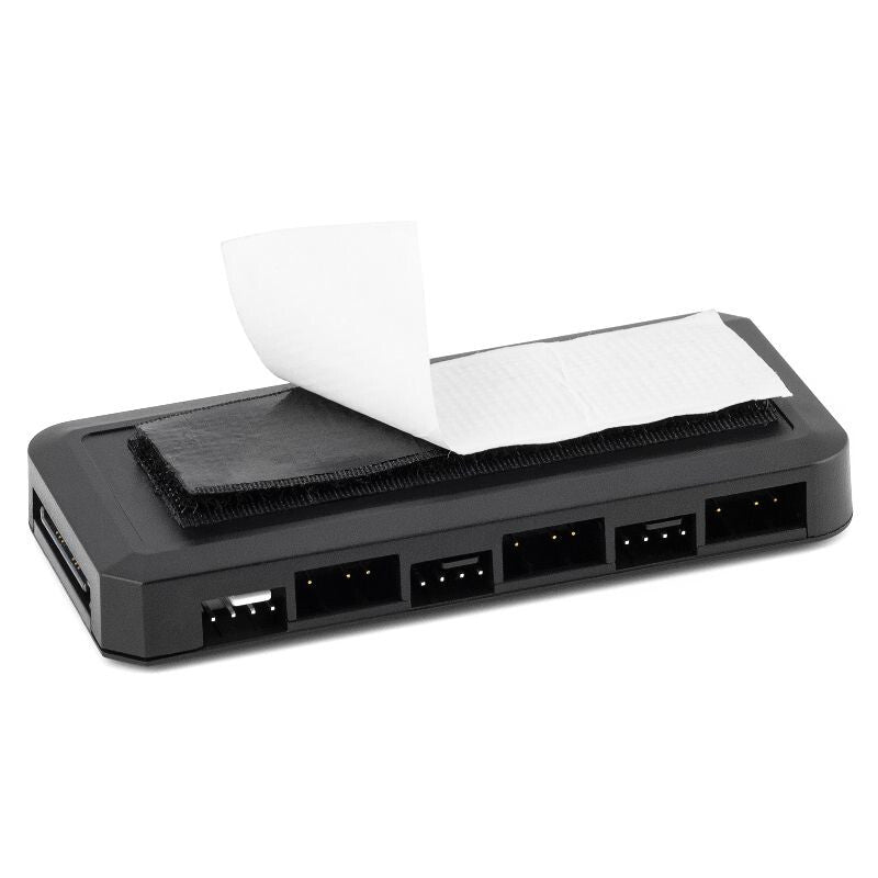 Ventilatorstyringsboks til computer Darkflash RC2 RGB PWM (sort)