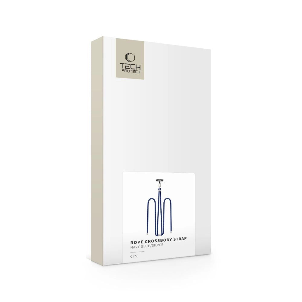 Tech-Protect C7S Rope Crossbody Leash - Navy Blue