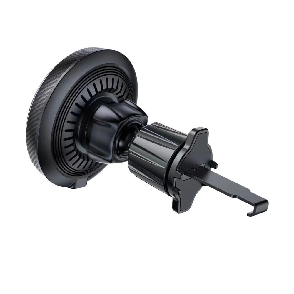 Tech-Protect MM15W-V4 Magnetisk MagSafe 15W Bilholder til cockpit / forrude / luftventil - sort