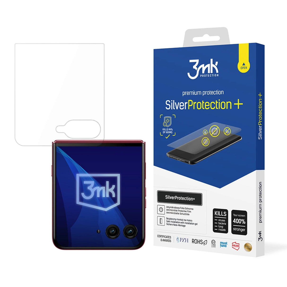 Beskyttelsesfilm 3mk SilverProtection+ til Motorola Razr 60 Ultra