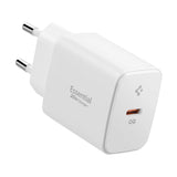 Spigen Essential EE201EU USB-C 20W Wall Charger - hvid