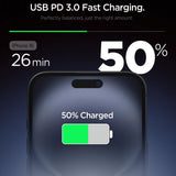 Spigen Essential EE201EU USB-C 20W Wall Charger - hvid