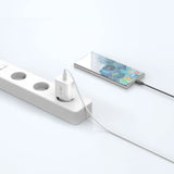 Tech-Protect NC20W PD20W USB-C vægoplader med USB-C kabel - hvid