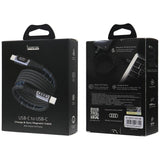 USB-C / USB-C Audi 2.0 Kabel 20V 3A 60W - sort