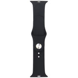 Audi Geometric Pattern Silicone Watch Strap til Apple Watch 44 / 45 / 46 / 49 mm - sort