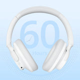 Tronsmart SOUNFII Q20S Hybrid ANC trådløse hovedtelefoner med aktiv støjreduktion - hvid