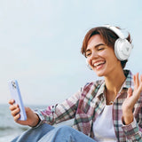 Tronsmart SOUNFII Q20S Hybrid ANC trådløse hovedtelefoner med aktiv støjreduktion - hvid