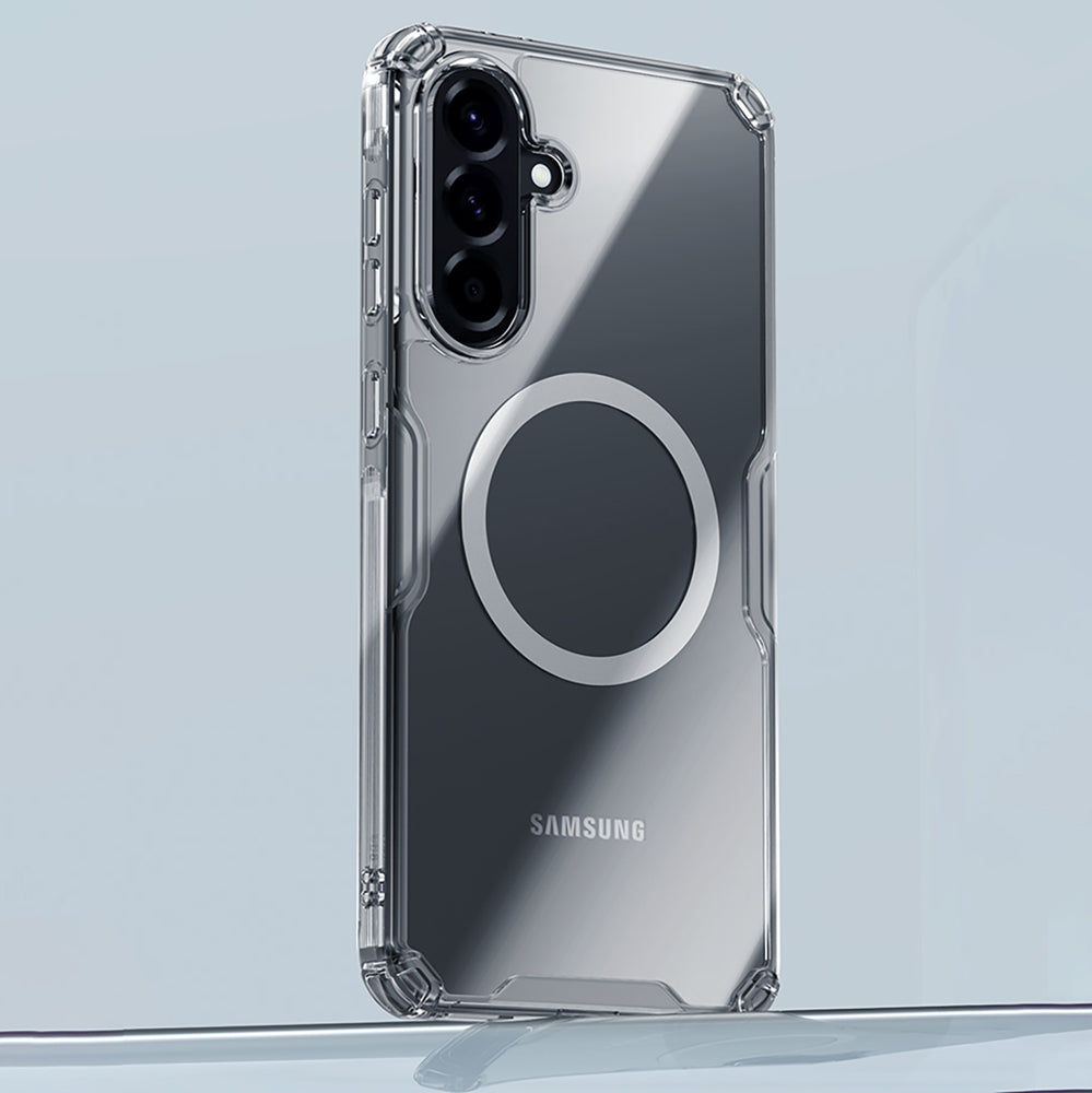 Nillkin Nature Pro Magnetic Case til Samsung Galaxy A56 5G - Gennemsigtig