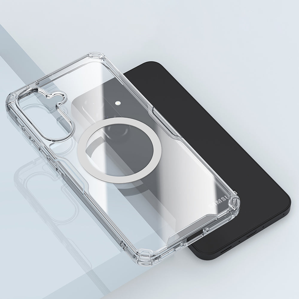 Nillkin Nature Pro Magnetic Case til Samsung Galaxy A56 5G - Gennemsigtig