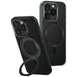Uniq Swivix 360 Rotating Kickstand Case for iPhone 16 Pro - Black