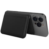 Uniq Lyden DS RFID Magnetic Wallet med telefonstativ - sort