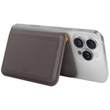 Uniq Lyden DS RFID Magnetic Wallet med Telefonstativ - Grå