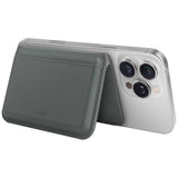Uniq Lyden DS RFID Magnetic Wallet med Telefonstativ - Grøn
