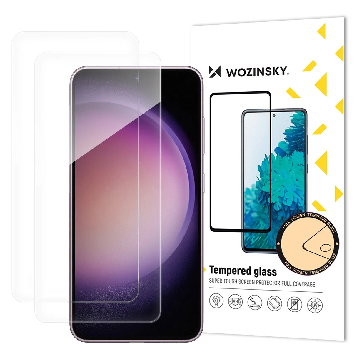 Wozinsky tempereret glas til Samsung Galaxy A06 5G / A05, 2-pakke